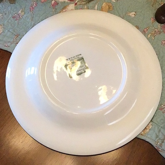 1950s Vintage Colonial Homestead Dinner Plate, Set of 2 - Picture 3 of 5